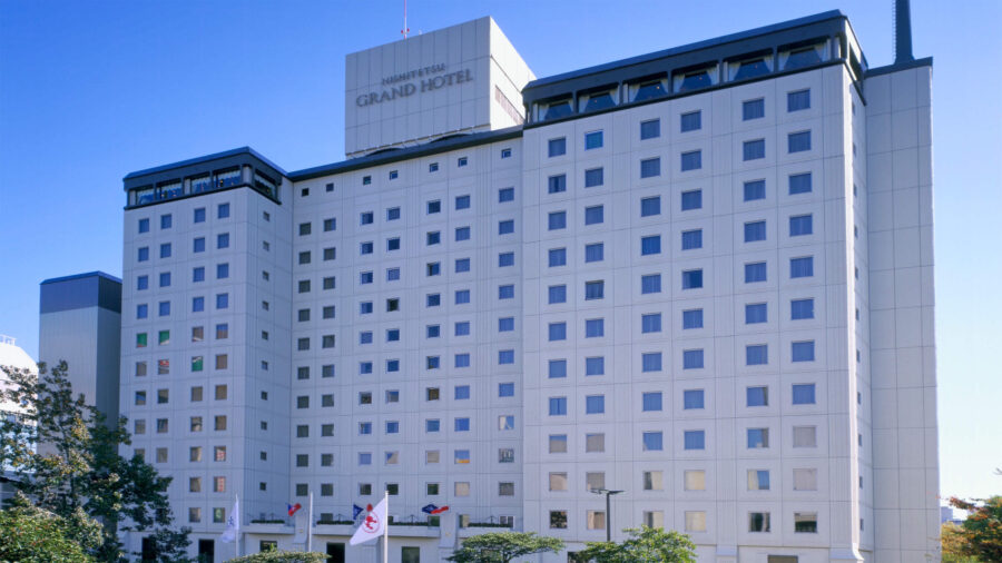 Nishitetsu Grand Hotel, real photo