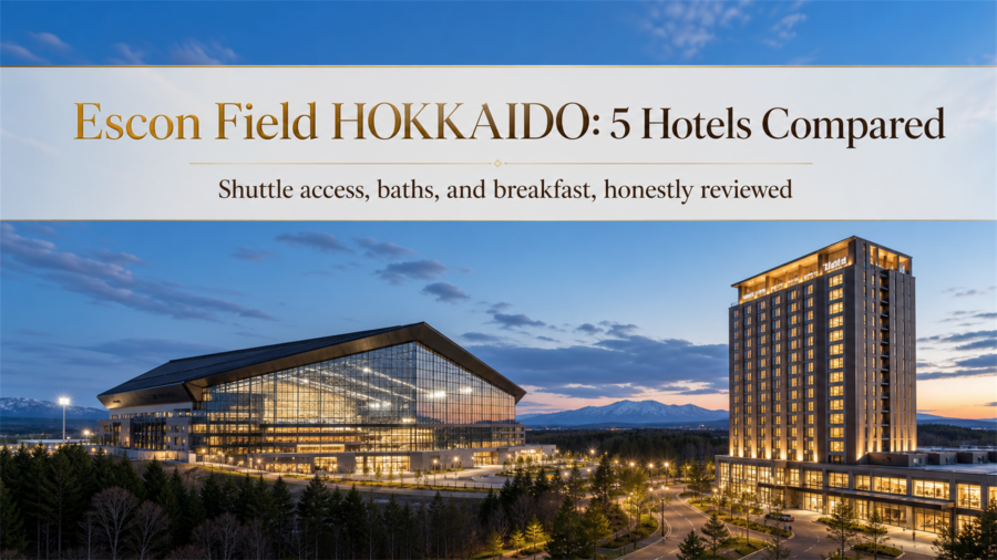 Eyecatch image for 5 hotels near Escon Field HOKKAIDO, honestly compared for concertgoers