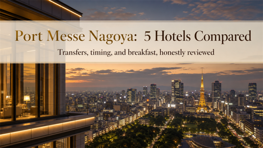 Eyecatch image for 5 hotels near Port Messe Nagoya, honestly compared for concertgoers