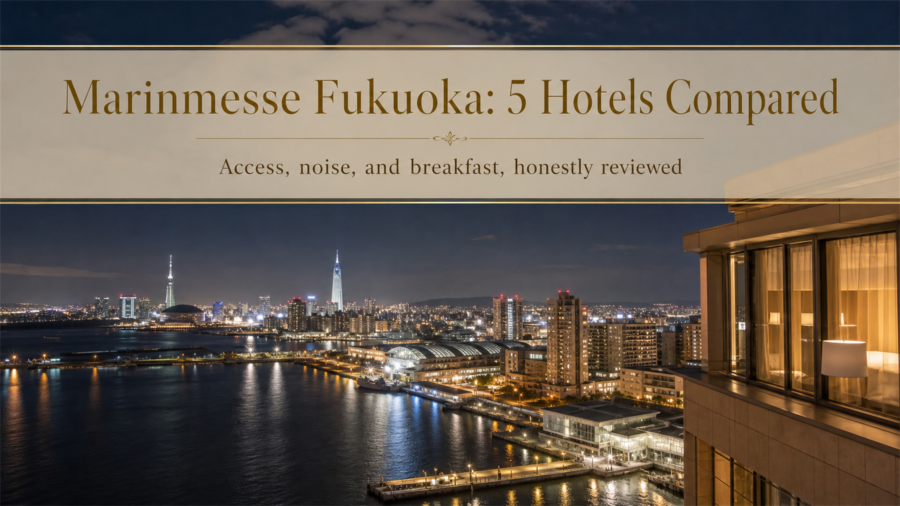 Eyecatch image for 5 hotels near Marinmesse Fukuoka, honestly compared for concertgoers
