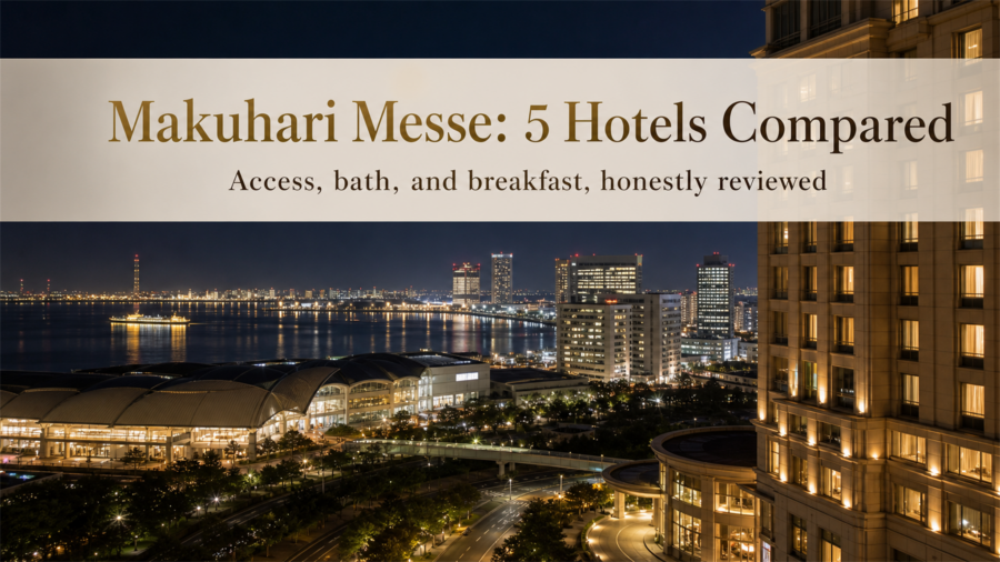 Eyecatch image for 5 hotels near Makuhari Messe, honestly compared for concertgoers