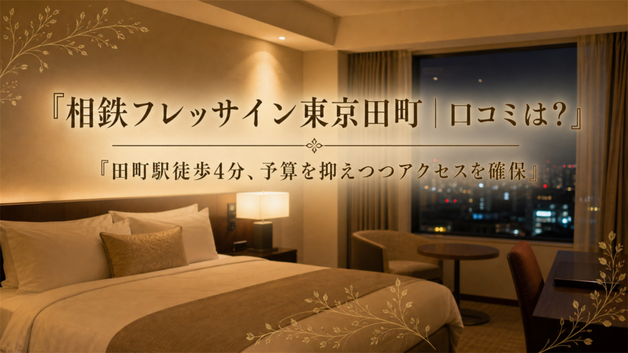 相鉄フレッサイン東京田町の口コミ・評判アイキャッチ