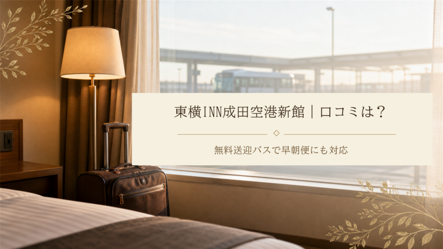 東横INN成田空港新館の口コミ・評判アイキャッチ