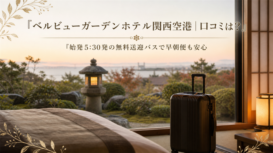 ベルビューガーデンホテル関西空港の口コミ・評判アイキャッチ