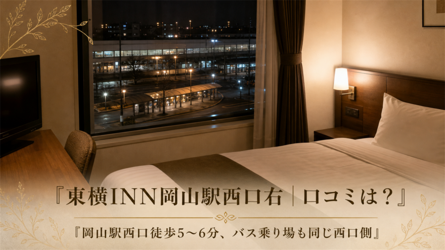 東横INN岡山駅西口右 口コミアイキャッチ