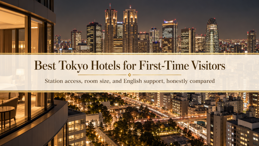 Eyecatch image for Best Tokyo Hotels for First-Time Visitors